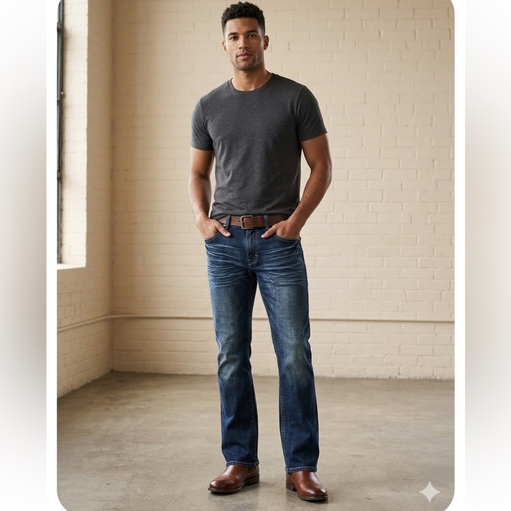 Helix Y2K double cross pocket Jeans 30X30